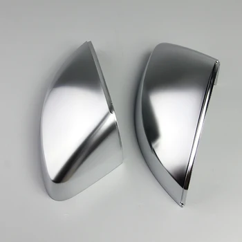 

1 Pair of Matte Chrome Rearview Mirror Shell Cover Protection Cap For Audi A3 S3 RS3 2014 2015 2016 2017 2018 Car Styling