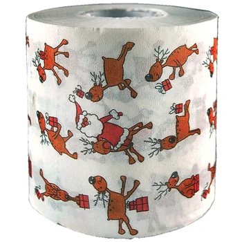 

Christmas Toilet Roll Paper Home Santa Claus Bath Toilet Roll Paper Christmas Supplies Xmas Decor Tissue Roll