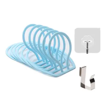 

6pcs Adjustable Organizer Back Door Hanging Baseball Cap Hat Towel Belt Storage Holder Hanger Bathroom Bedroom