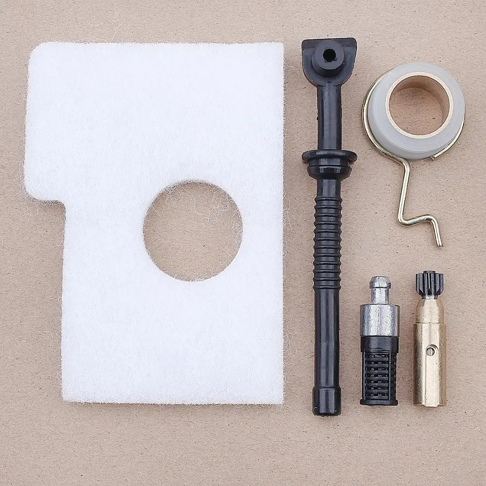 

Air Oil Filter Line Pump Worm Gear Kit For Stihl 017 018 MS170 MS180 Chainsaw Parts 11301240800, 1123 640 3200, 1130 647 9400