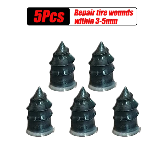 Vacuum Tyre Repair Nail Set Kit for Wheels Car Motorcycle Scooter