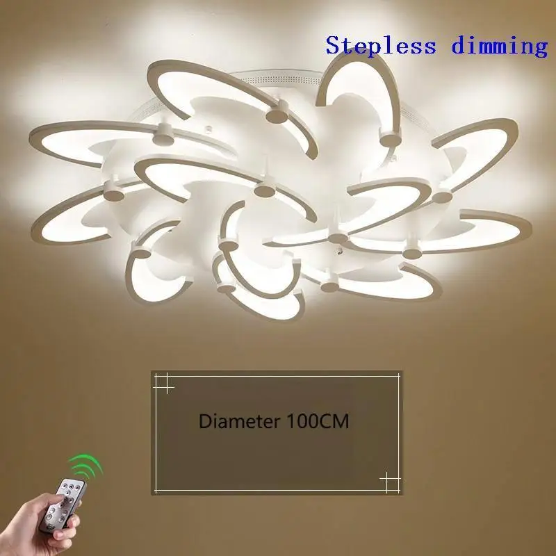 Plafoniera светильник Lampen Современная комната блеск освещение Светодиодная лампа Techo Plafondlamp Luminaria де Teto Plafonnier потолочный