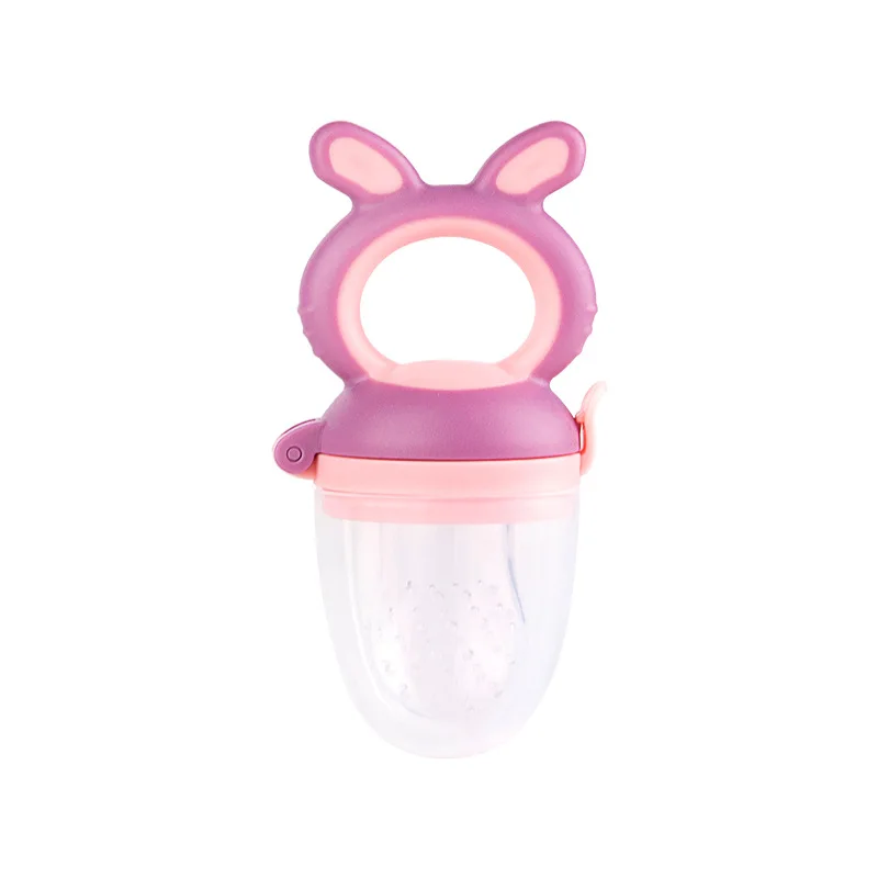 

Baby Toy Fruit And Vegetable Bag Fruit Molar Rod Bite Bite Music Rattle-Food Supplement Teether 6-12 Month