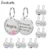 Anti-lost Custom Dog ID Tag Гравировка Pet Dog Collar Аксессуары Персонализированные Cat Puppy ID Tag Нержавеющая Сталь Bone/Paw Name Tags