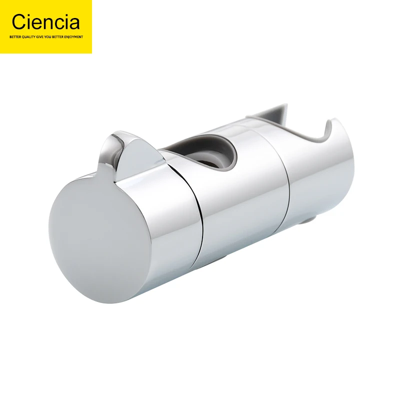 

Ciencia Brass Shower Bar Slider Adjustable Shower Head Holder for 20mm Shower Rod Shower Head Bracket Shower Accessory