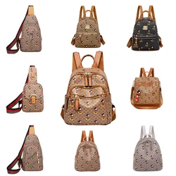 Disney – sac à dos à langer en cuir PU pour femmes, sac à dos de voyage multifonctionnel de haute qualité, sacs à bandoulière à la mode, nouvelle collection 