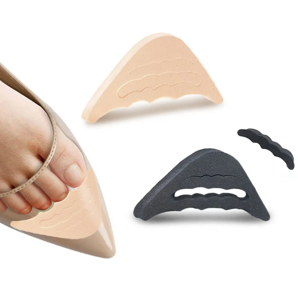 Shoe insoles toe pads 1 Pair Women High Heel Half Forefoot Insert Toe Plug Cushion Pain Relief Protector Big Shoes Toe Front Filler Adjustment Tools