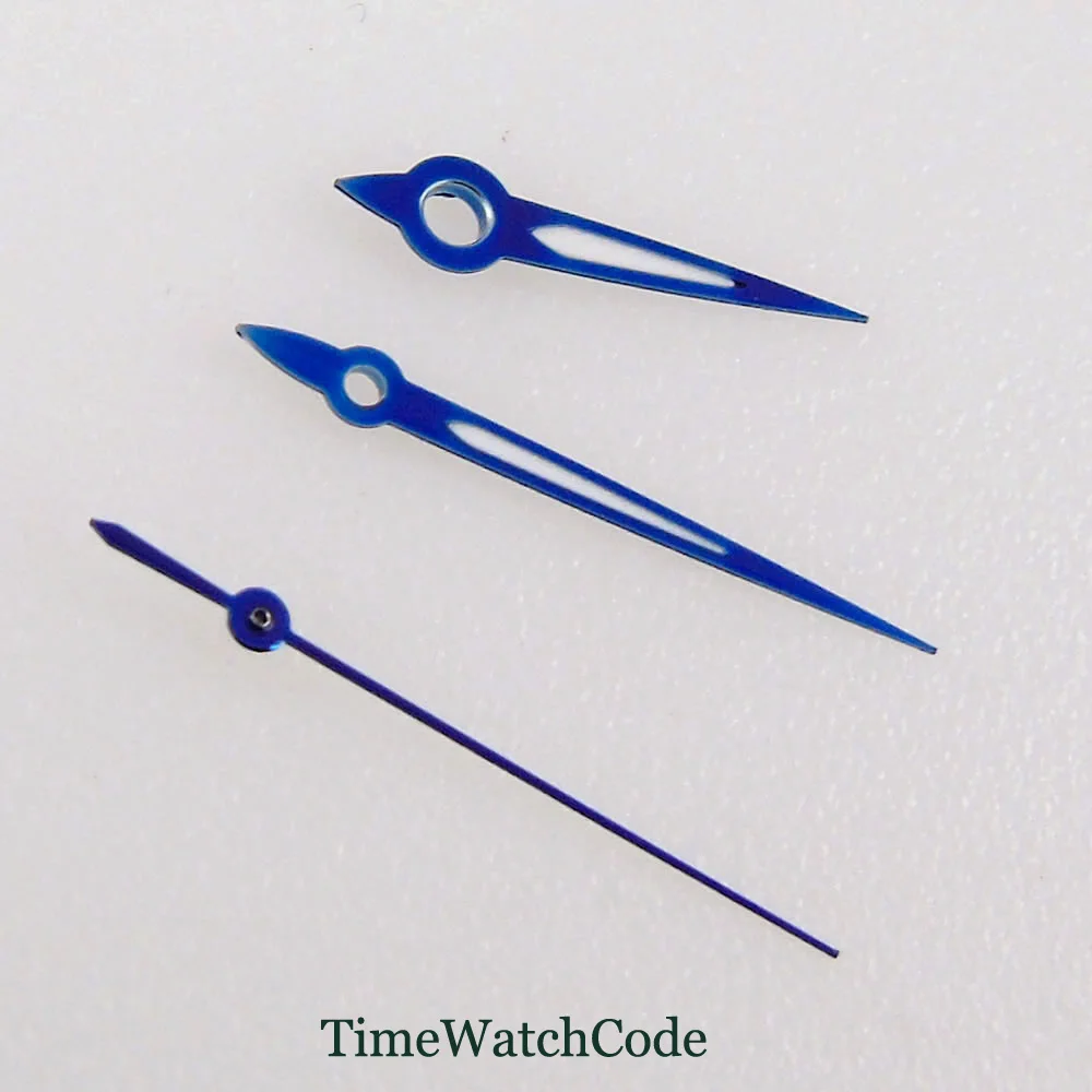 Blue Watch Hands Luminous Fit ETA 2824 2836 PT5000 ST2130 NH35A NH36A 7s26 4r35 7002 Miyota8215 821A DG/Mingzhu2813