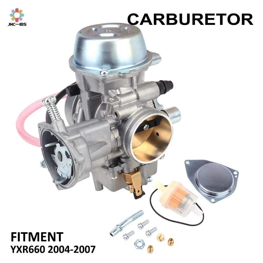 Мотоцикл части PD42J-C 42 мм Карбюратор Carb дроссельная заслонка база крышка резиновая прокладка для Yamaha YXR660 YXR 660 2004-2007 ATV