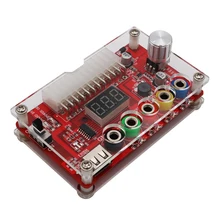 Aliexpress - ATX 24Pin Power Breakout Board with ADJ Adjustable Voltage Knob and Acrylic Shell Kit Voltage Regulator