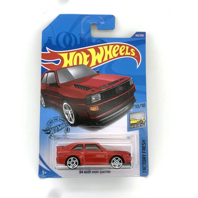 2020-145 Hot Wheels автомобиль 1/64 84 AUDIS SPORTs QUATTROs коллекция металлических литых моделей