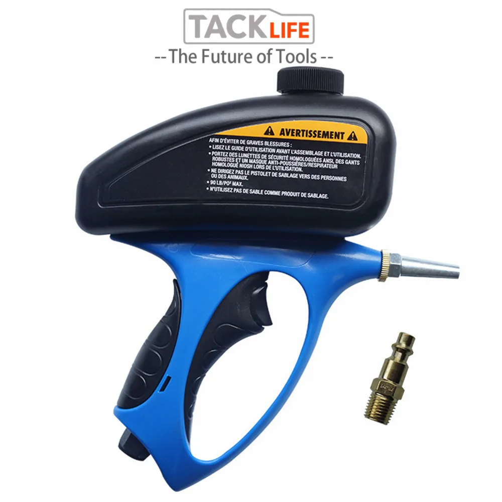 TACKLIFE Sandblaster Handheld Pneumatic Sprayer Sand Blasting Machine Glass Tombstone Sandblasting Machine With Small Nozzle TACKLIFE Sandblaster Handheld Pneumatic Sprayer Sand Blasting Machine Glass Tombstone Sandblasting Machine With Small Nozzle