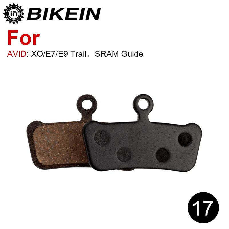 BIKEIN4 Paar MTB велосипед Hars полуметаллический Hydraulische диск Remblokken для AVID BB5 BB7 Juicy Elixir Nutt Trail Код R remmen pa