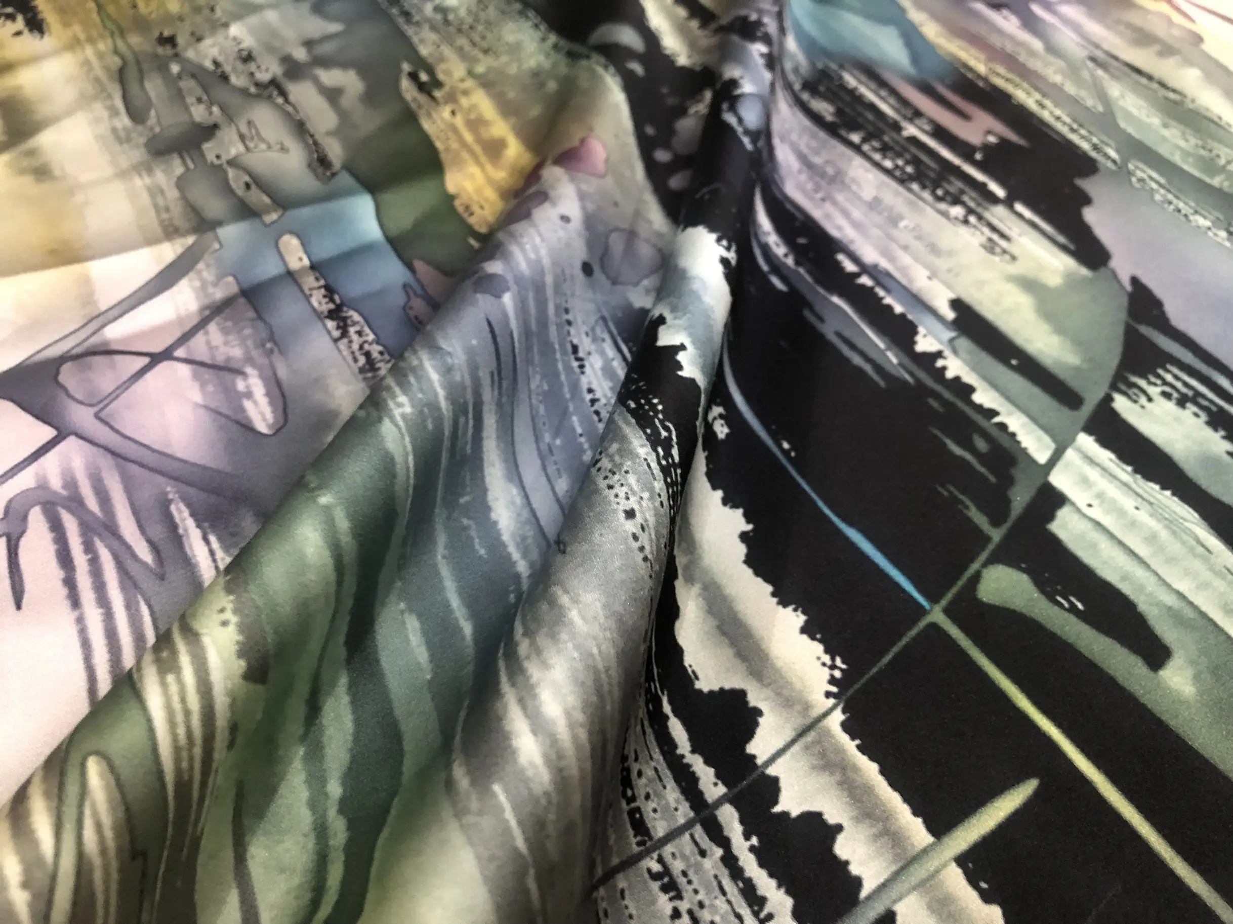 50 см/партия эластичная шелковая ткань для шитья 19 мм|silk fabric|fabric forfabric for sewing |