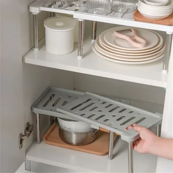 

Storage Rack Closet Organizer Storage Shelf Kitchen Rack Space Saving Wardrobe Decor Shelves Cabinet Holder Kitchen Storage