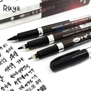 

3 Pcs / Lot Calligraphy Pen for Signature Chinese Words Learning Brush Set Art Marker Pens Stationery School Supplies kırtasiye