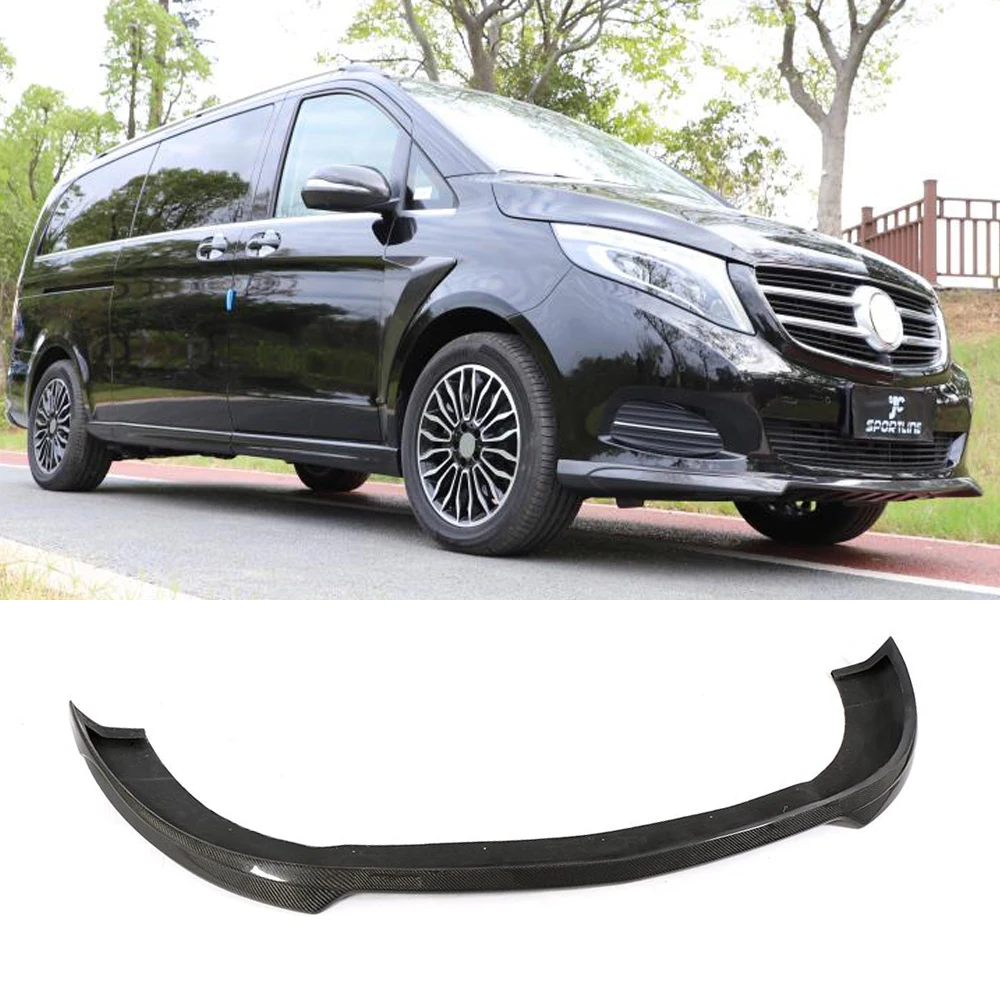 Головной передний бампер спойлер для Mercedes Benz V Class W447 V200 V220 V250 2014 2018 MPV аксессуары