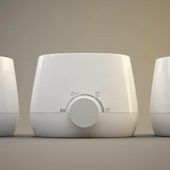 

Multifunctional White Heater Fast Sterilizer Thermostatic Durable Safe Portable Baby PP Double Bottle Universal Milk Warmer