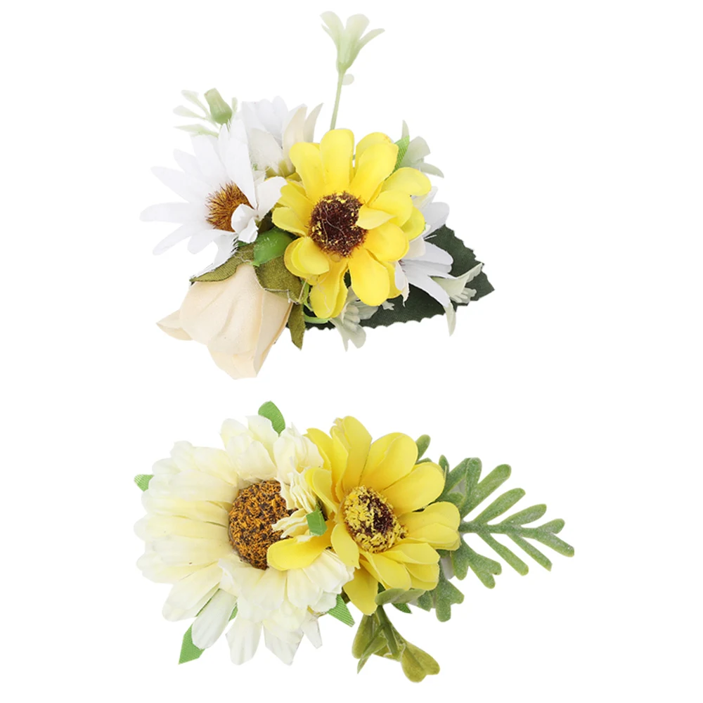 

Big Cloth Flowers Hair Pin For Hairpins Accessories Handmade Artificial Fabric Flower For Kids Girls Head Hair Clips