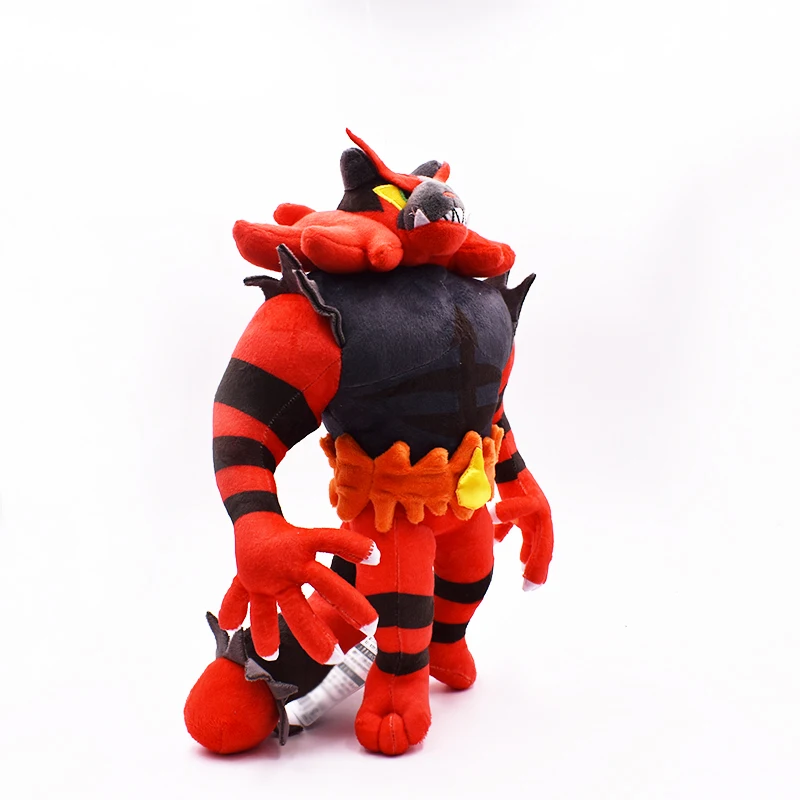 Новые плюшевые куклы Litten Incineroar 19-36 см Мультяшные плюшевые игрушки мягкие игрушки для животных мягкие рождественские игрушки; лучший подарок