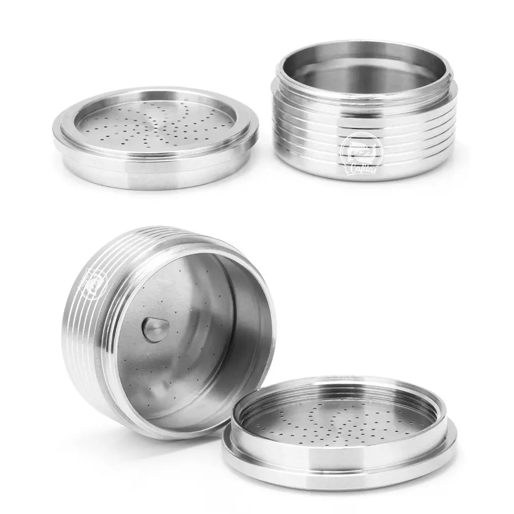 Нержавеющая сталь многоразового кофе капсула Pod фильтр капельница Темпер совместим с Lavazza piont кофемашина