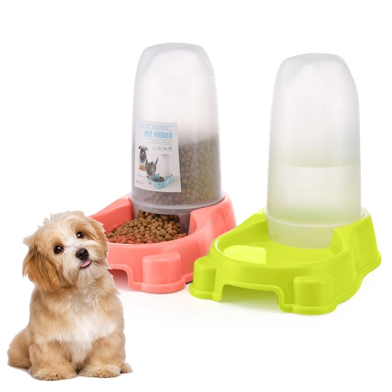 

Automatic Dog Feeder Non-toxic Dog Bowls Puppy Water Dispenser Dog Food Container Pet Automatic Drinkers Cat Feeder Pet Products