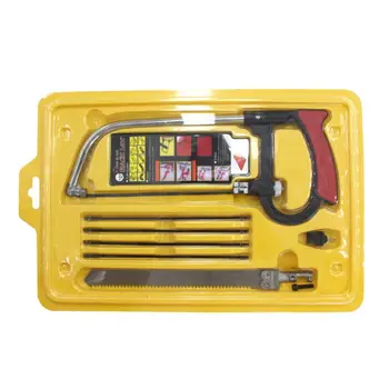

7 in 1 DIY Hand Saw Multipurpose Small Hacksaw Frame with Bar Model Steel Jigsaw NEW
