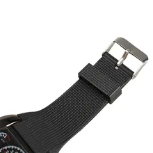 Для мужчин Военная Униформа светодиодный Подсветка цифровые кварцевые наручные часы спортивные часы на резиновом ремешке Регулируемая Яркость C44