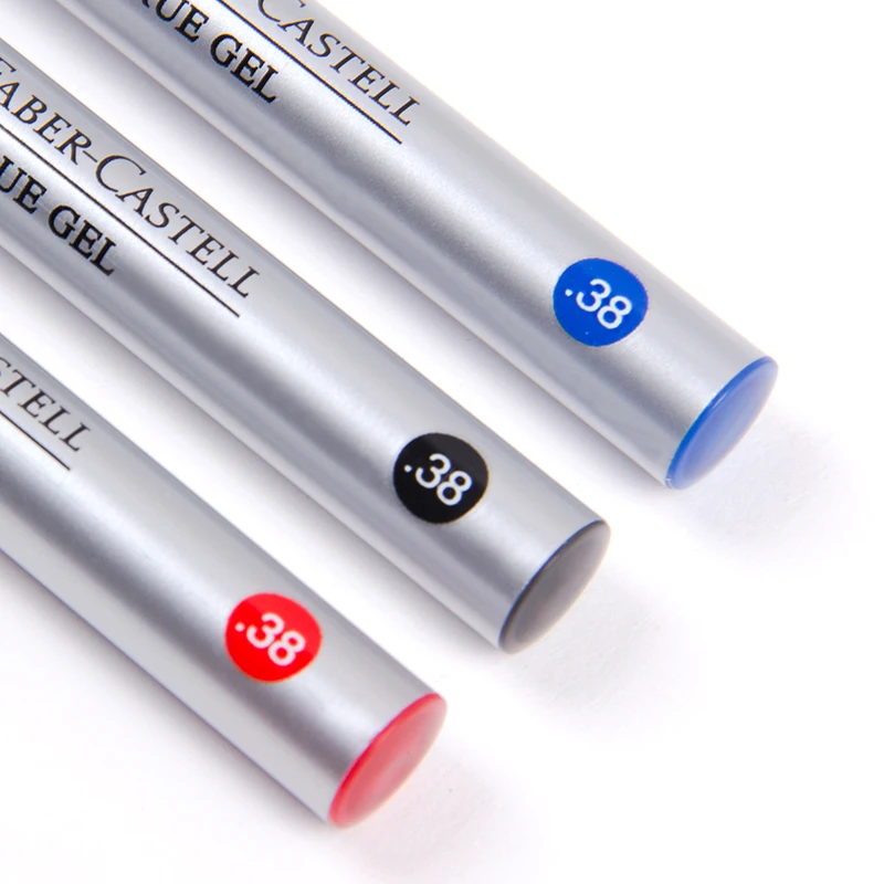 1 шт. Faber Castell настоящая гелевая цветная ручка 0 5/0 38 мм яркие цвета эскиз живопись