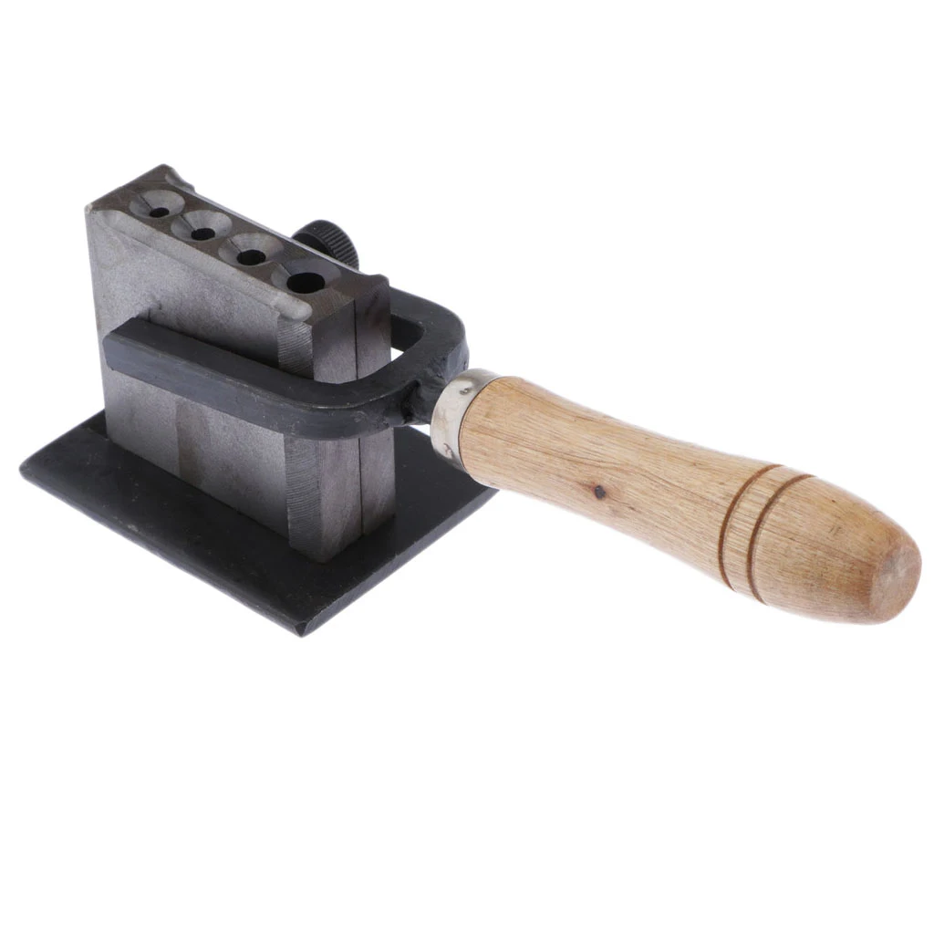 Graphite Ingot Mold Melting Casting Mould for Gold Silver Nonferrous Metal, Hole Dia 4/5/6/7mm
