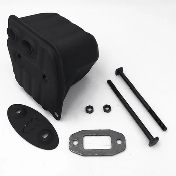 

Chainsaw Two Hole Silencer Kit For 4500 5200 5800 Chain Saw Chainsaw Parts Power Equipment Accessories