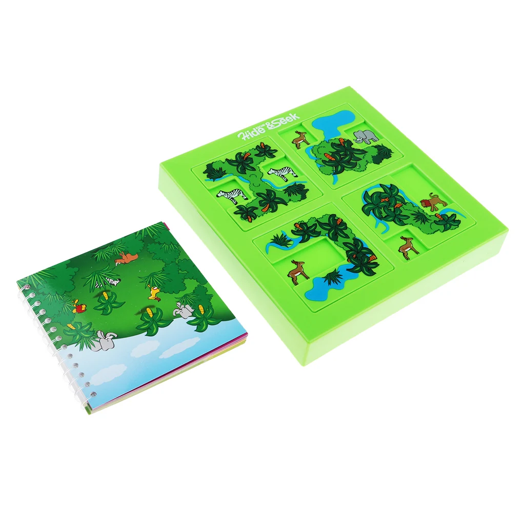 Look & Matching Game Animal Assort Toy for Boys & Girls Observation Ability