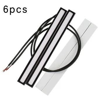 

6PCs LED Fog Driving Light Lamp COB DRL Blue Daytime Running Lighting Truck Light System Accessories