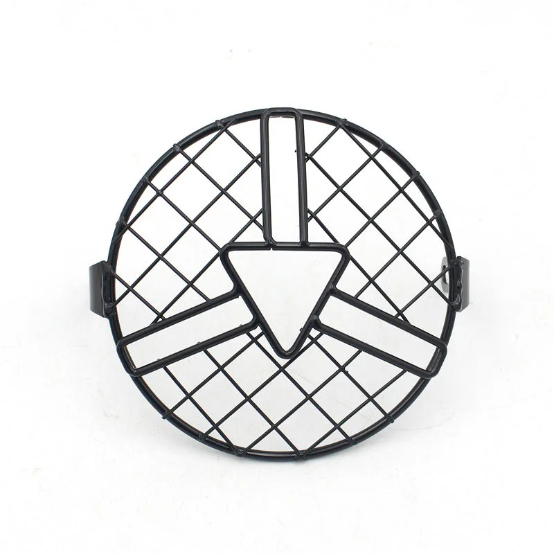 6.5 &quot Motorcycle Universal Vintage Headlight Protector Retro Grill Light Lamp Cover For Harley Ducati Chopper Yamaha Cafe Racer |