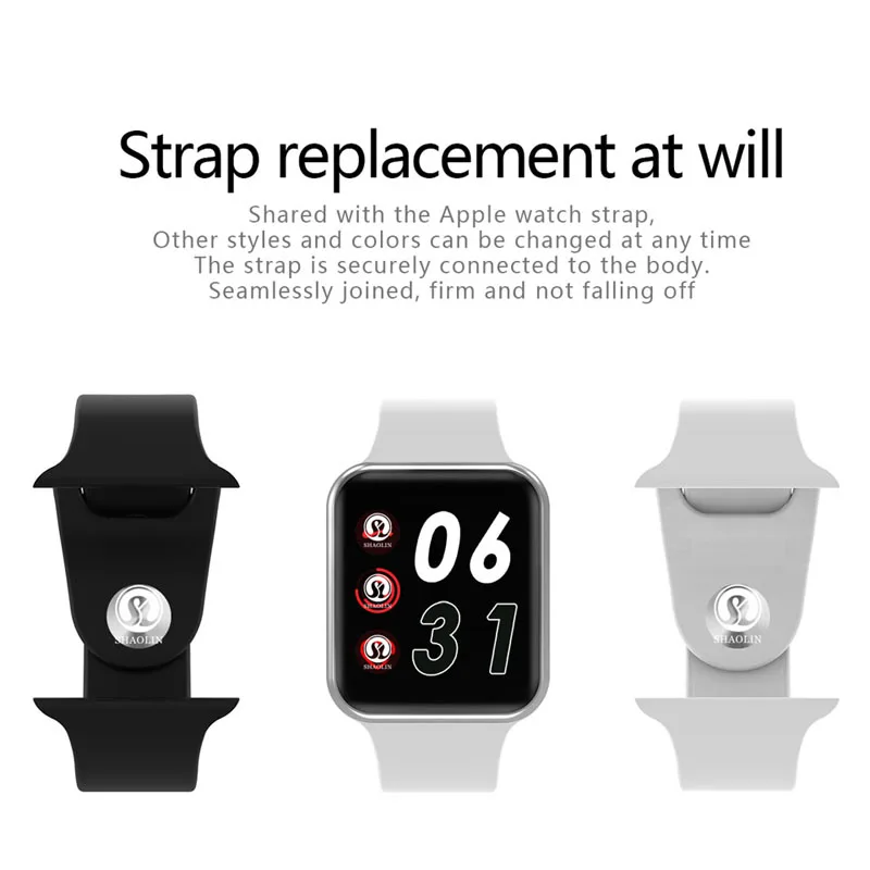  GOLD Color Smart Watch Series 4 Sport Smartwatch 42mm Clock for apple iphone 6 7 8 X plus for samsu - 32969381884