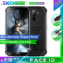 Doogee S40 Lite Kasar Ponsel 2GB 16GB Quad Core 5.5 "Layar 4650 MAh 8.0MP Face ID sidik Jari ID Smartphone(China)