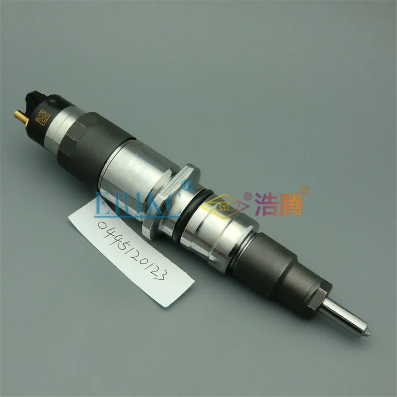 

ERIKC 0445120123 Common Rail Nozzle Injector 0445 120 123 Injector Assy 00986AD1048 for Bosch CUMMINS 4937065 MAN 51101006014