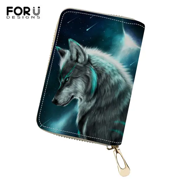 FORUDESIGNS модный подростковый наплечный холщовый рюкзак с рисунком "Fantasy Wolf", детские школьные сумки для книг, Мультяшные дорожные сумки для девочек - Цвет: CDWX3783Z5