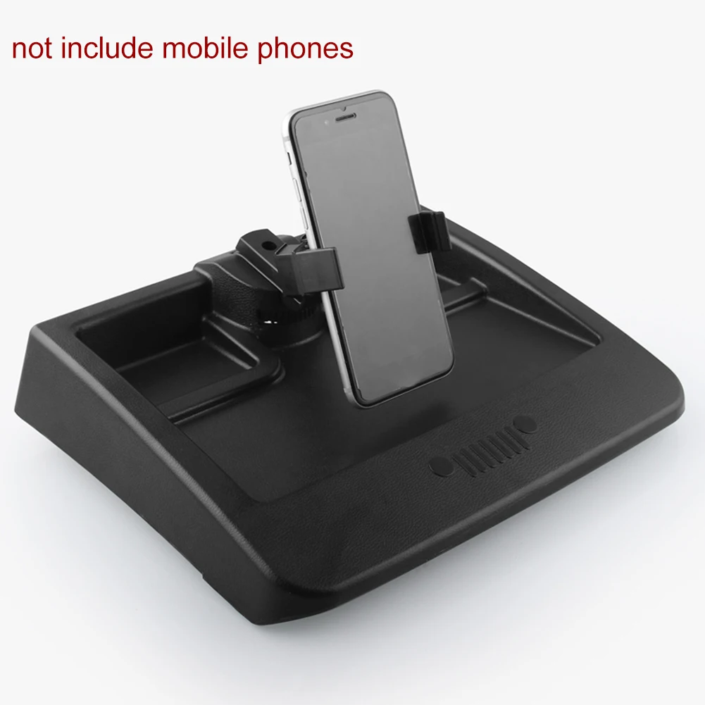 Stable Fashion Interior Multi Mount 360 Degree Rotation Stand Car Dashboard Easy Use Phone Holder ABS Bracket For Wrangler 07-10