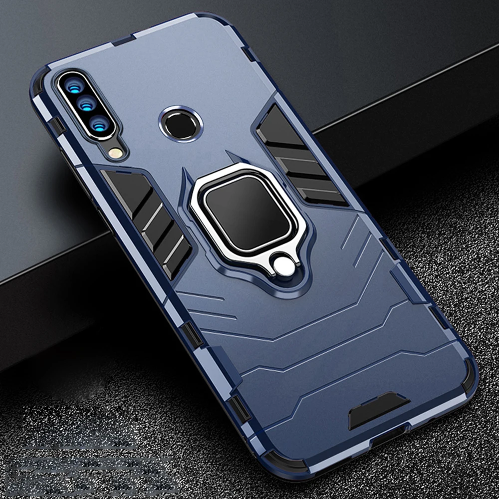 Чехол для Honor 10i, броня, PC, чехол для телефона с кольцом на палец, чехол для huawei Honor 10 i, чехол 360, полная защита, противоударный бампер