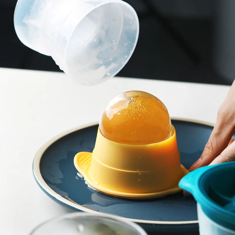 Creative Silicone Ice Cream Tool Ilicone Plastic Ice Hockey Model Ice Molds Perfect Ice Ball Maker Summer Kitchen Tools Supplies