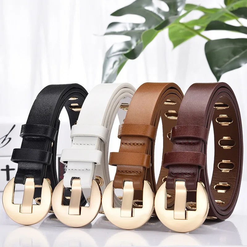 

Female Hollowed-out Belt Simple 100 Fashion Young Students Belt Trend Personality Fashion Fashion Jeans Belt