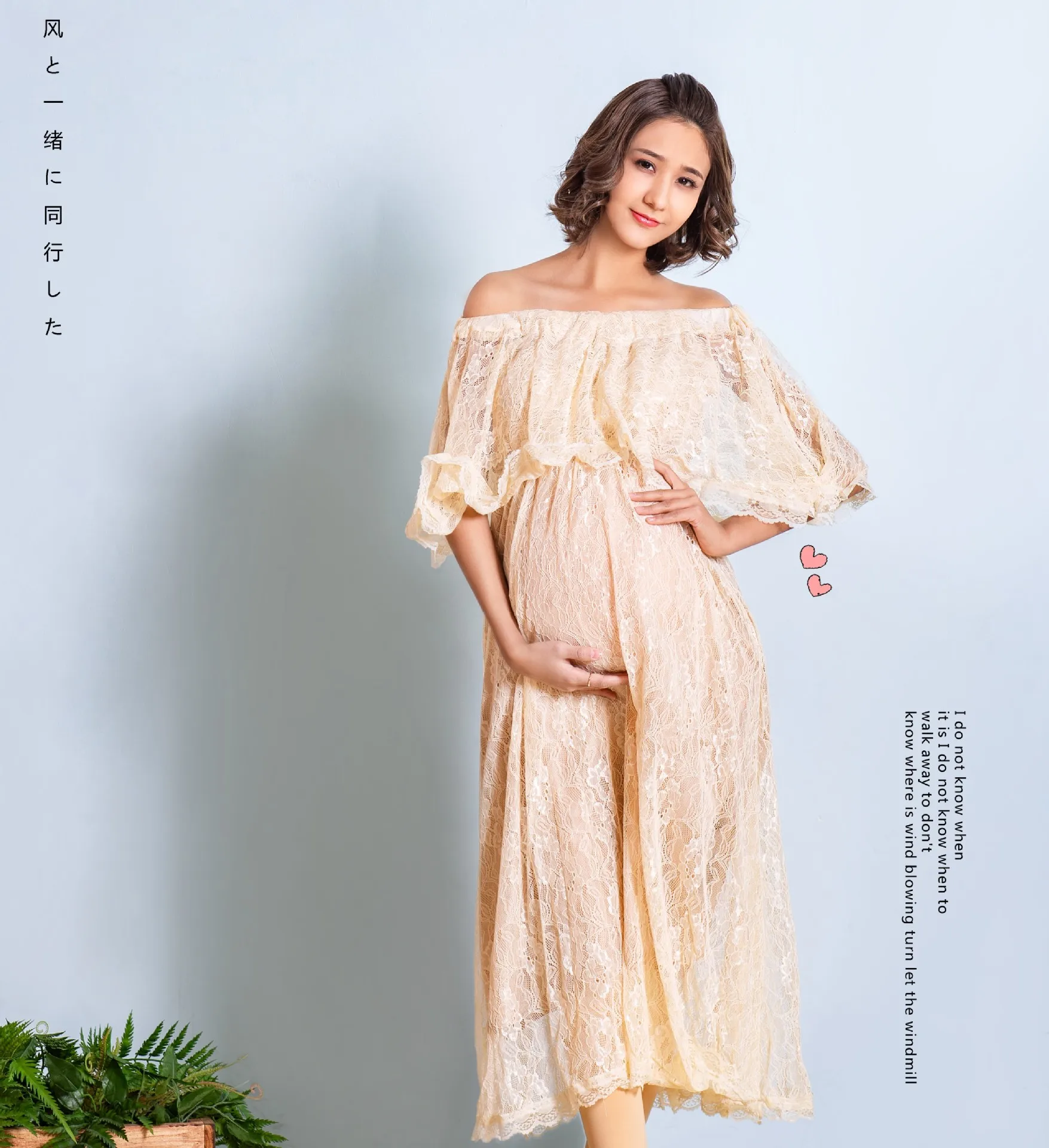 

Amazon Europe And America AliExpress New Style Studio Maternity Clothes Outbound Photo Shoot Photo Maternity Clothes Mommy Photo