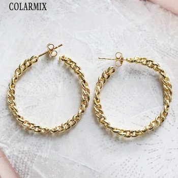 

8 pairs Wire wrist Hoop earring high quality gold filled fashion jewelry hoop earrings for women 51085
