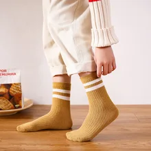 3 штуки, женские носки, милые, модные, сексуальные, зеленые, желтые, уличные, милые, повседневные, хлопковые носки, Осень-зима, девичьи Чулочные изделия, теплые, шерстяные