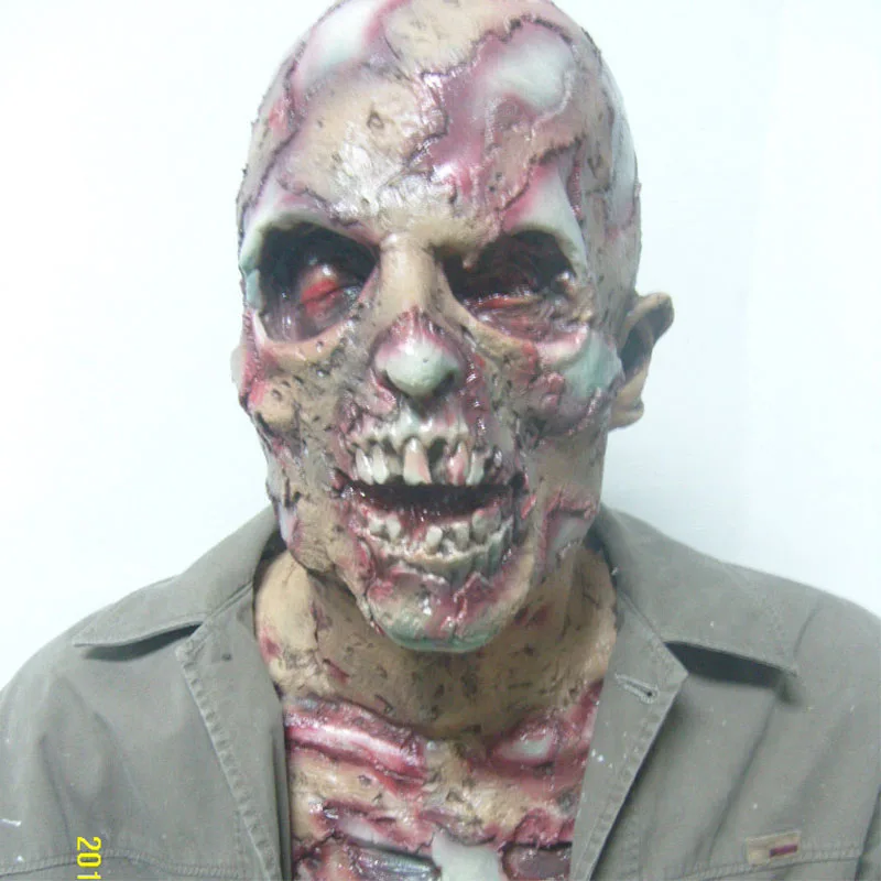 

Halloween Horror Latex Mask Party Cosplay Full Face Scary Masks Creative Lifelike Parasite Zombie Ghost Mask Masquerade Costume