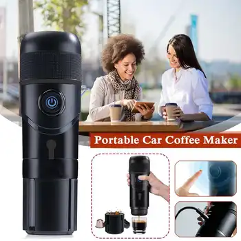 

USB Capsule Espresso Maker for Car DC12V Portable Coffee Makers Coffee Machine / Hot Cold Water Heating / Fully semi-automatic