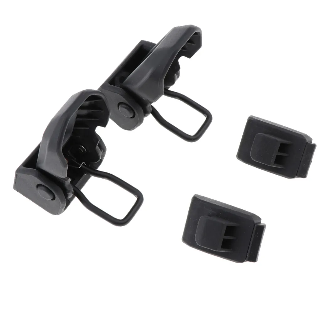 Replacement Hood Latches Hood Lock Catch Latches Pair for For Jeep Wrangler 2007-2018 JK JL (Black)