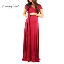 Pregnancy Long Dresses Baby Shower Photography V Neck Summer Prom Dress For Pregnant Women Elegant Maternity Clothes Maxi Dress maternity clothing v neck long evening gowns dresses for pregnant women pregnancy vestidos maternity party prom dress