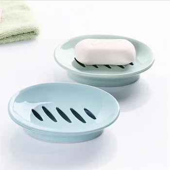 

Bathroom Soap Dish Plastic Soap Storage Box Holder Dish Drainer Bathroom Container Household Student Dormitory Soap Holder